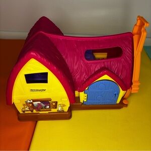Fisher-Price Little People Disney Princess Snow White's Cottage Vintag Playhouse